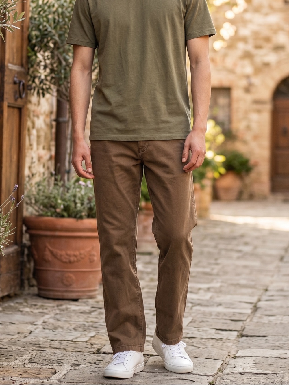 ▪️ Vintage Dockers • Brown Straight-Leg Chino Pants • men’s 32 x 32